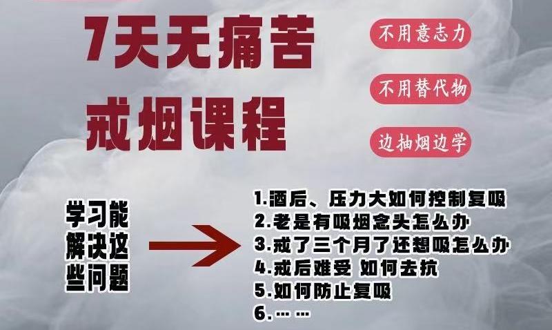 14天认知戒烟课程